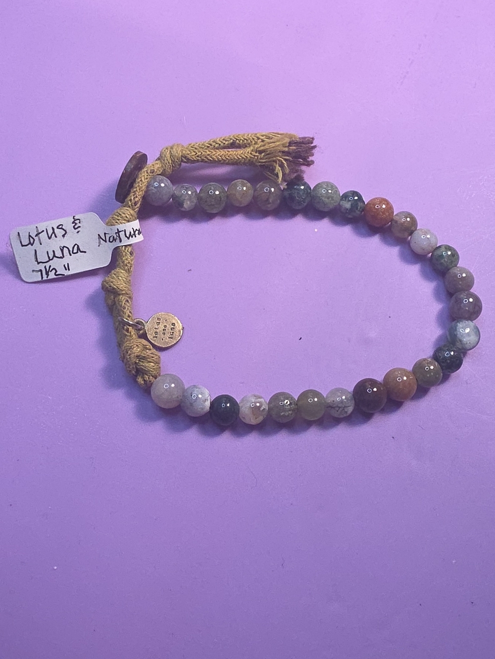 Lotus & Luna Multicolor Beaded Bracelet